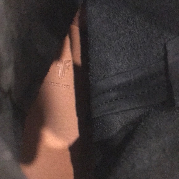 Frye Cara Roper Pull On Short Western Suede Boots - Picture 13 of 14